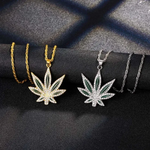 Cannabis Leaf Pendant