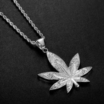 Marijuana Leaf Pendant