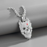 Skull Iced Out Pendant