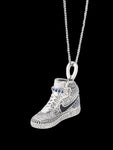 Air Jordan 1 3D S925 Iced Out Pendant