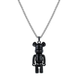 Bear Bricks SS Pendant