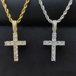 Cross Iced Out Pendant