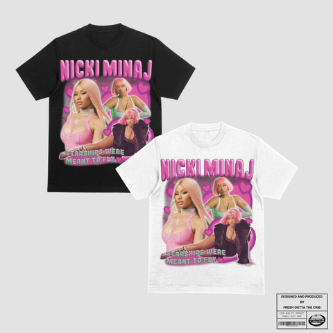 'NICKI MINAJ' Half Sleeve T-Shirt