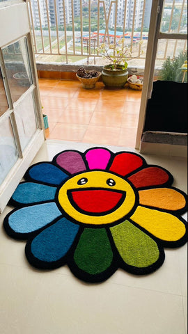 Murakami Flower Rug