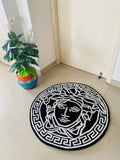 Versace Rug (Black & White)