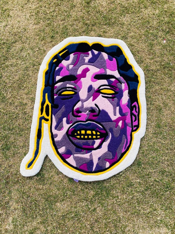 Travis Scott Face Rug